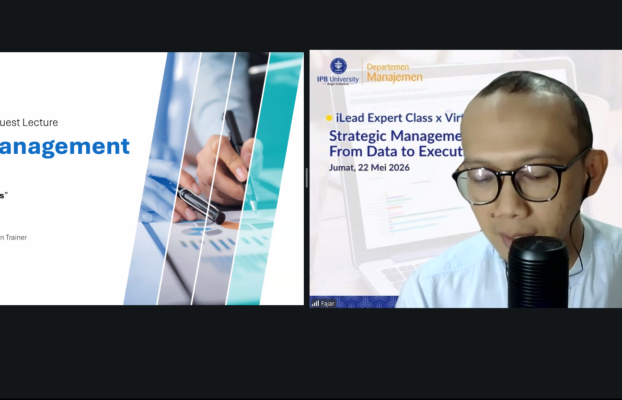 LKPE IPB University dan Departemen Manajemen FEM IPB University Gelar Webinar “Strategic Management Dashboard: From Data to Executive Decisions”